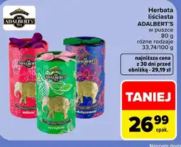 Carrefour Herbata Adalbert's oferta