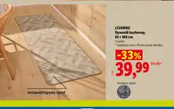 Lidl Dywanik kuchenny Livarno oferta
