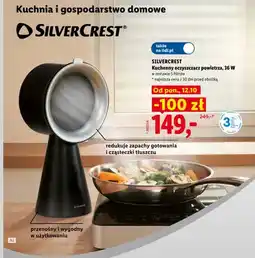 Lidl Kuchenny oczyszczacz powietrza Silvercrest 36W oferta