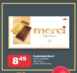 Netto Czekolada Merci oferta