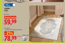 Lidl Dywan Livarno 120x180 cm oferta