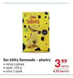 Makro Ser żółty w plastrach Serenada oferta