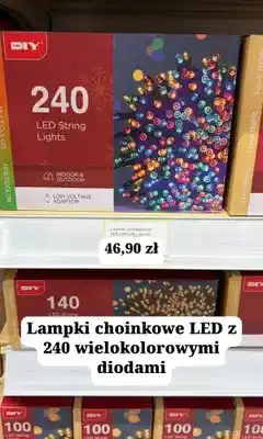 MR. DIY Lampki choinkowe LED Mr DIY 240 multicolor oferta