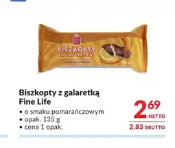Makro Biszkopty z galaretką Fine Life o smaku pomarańczowym oferta