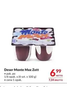 Makro Deser Monte Max Zott 4-pak oferta