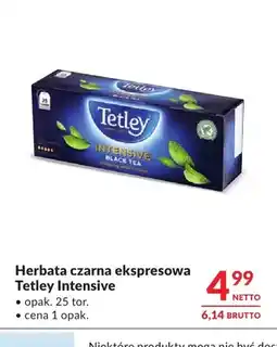 Makro Herbata czarna ekspresowa Tetley Intensive oferta