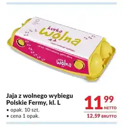Makro Jajka kurze z wolnego wybiegu Polskie Fermy oferta
