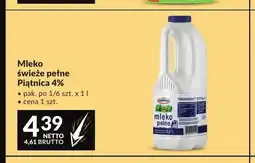 Makro Mleko świeże pełne Piątnica 4% oferta