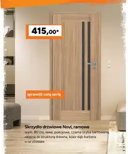 Bricoman Skrzydło drzwiowe Novi ramowe oferta