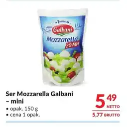 Makro Ser mozzarella Galbani mini oferta