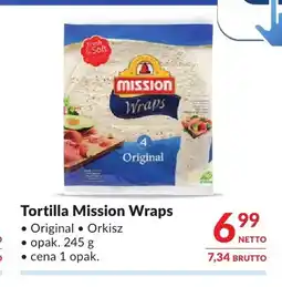 Makro Tortilla Mission Wraps Original oferta