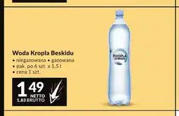 Makro Woda niegazowana Kropla Beskidu oferta