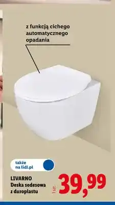 Lidl Deska sedesowa z duroplastu Livarno oferta