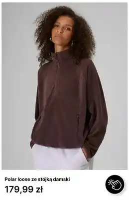 Polar loose ze stójką damski 4F