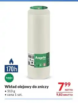 Makro Wkład olejowy do zniczy Bolsius oferta