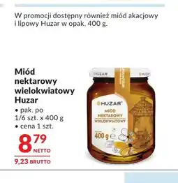Makro Miód nektarowy wielokwiatowy Huzar oferta