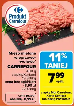 Carrefour Mięso mielone Carrefour oferta