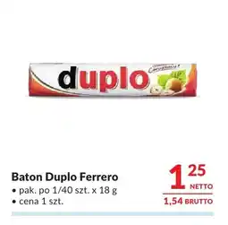 Makro Baton Duplo Ferrero oferta