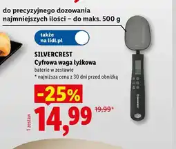 Lidl Cyfrowa waga łyżkowa Silvercrest oferta
