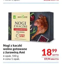 Makro Nogi z kaczki wolno gotowane z żurawiną Ami oferta