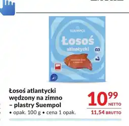 Makro Łosoś atlantycki wędzony na zimno plastry Suempol oferta