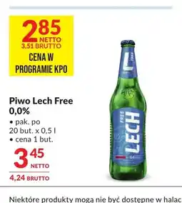 Makro Piwo bezalkoholowe Lech oferta