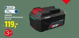 Lidl Akumulator litowo-jonowy Parkside 20V 4Ah oferta