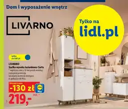 Lidl Szafka wysoka łazienkowa Corfu Livarno oferta