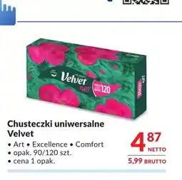 Makro Chusteczki uniwersalne Velvet Art oferta