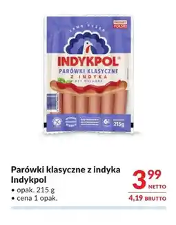 Makro Parówki klasyczne z indyka Indykpol oferta