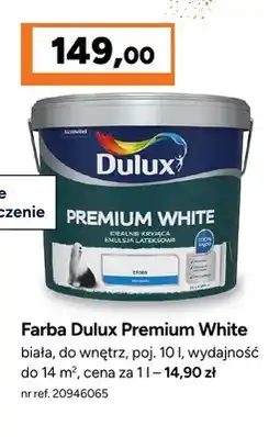 Bricoman Farba Dulux Premium White oferta