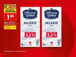 Biedronka Mleko Mleczna Dolina oferta