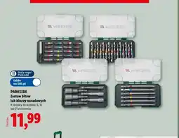 Lidl Zestaw bitów Parkside oferta