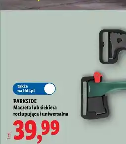 Lidl Maczeta Parkside oferta