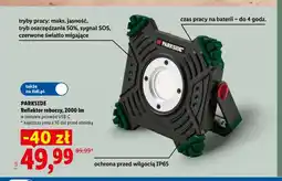 Lidl Reflektor roboczy 2000lm Parkside oferta