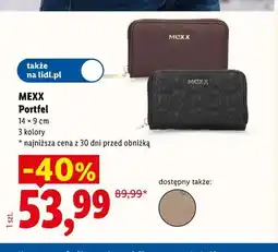 Lidl Portfel 14x9 cm Mexx oferta