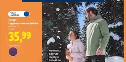 Lidl Legginsy termiczne damskie Crivit oferta