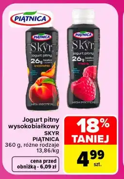 Carrefour Jogurt pitny Piątnica oferta