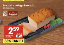 Delikatesy Centrum Pasztet z całego kurczaka Sokołów oferta
