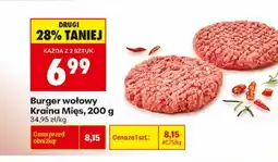 Biedronka Burger Kraina Mięs oferta