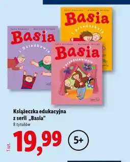 Lidl Książeczka edukacyjna z serii Basia oferta