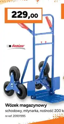 Bricoman Wózek magazynowy schodowy młynarka Domino oferta