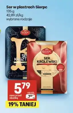 Delikatesy Centrum Ser w plastrach Sierpc Królewski oferta