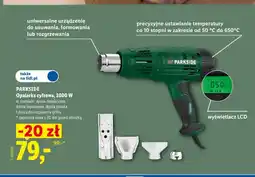 Lidl Opalarka cyfrowa Parkside 2000W oferta