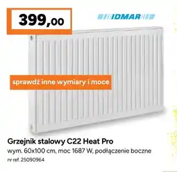 Bricoman Grzejnik stalowy C22 Heat Pro Idmar oferta
