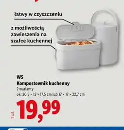 Lidl Kompostownik kuchenny 30,5x12x17,5 cm W5 oferta