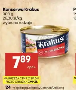 Delikatesy Centrum Konserwa Krakus oferta