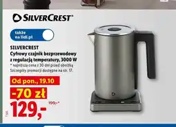 Lidl Cyfrowy czajnik bezprzewodowy z regulacją temperatury Silvercrest oferta