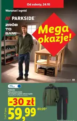 Lidl Bluza polarowa męska Parkside oferta