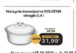 Delikatesy Centrum Naczynie żaroodporne Solvena okrągłe 2,4 l Galicja oferta